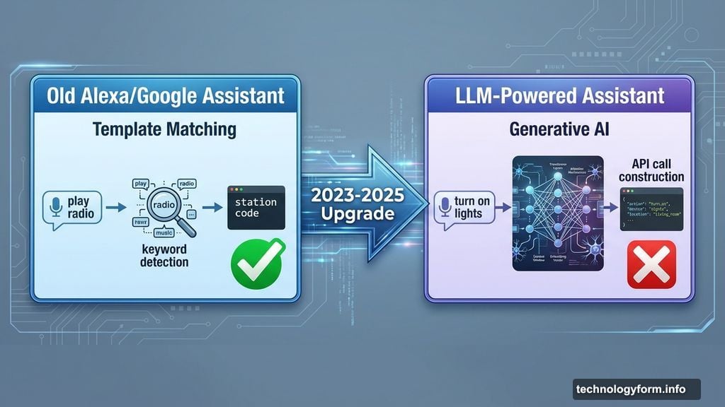Template matching systems replaced by unpredictable large language models