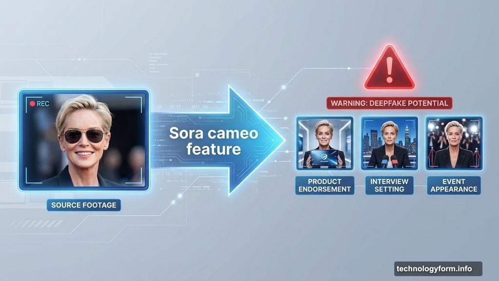 Sora cameo feature inserts real faces into AI-generated scenarios