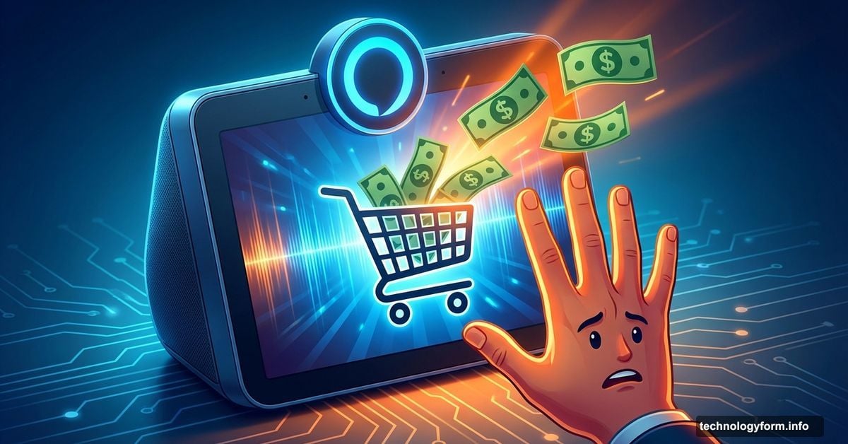 Amazon Echo device autonomously spending money while hand gestures concern