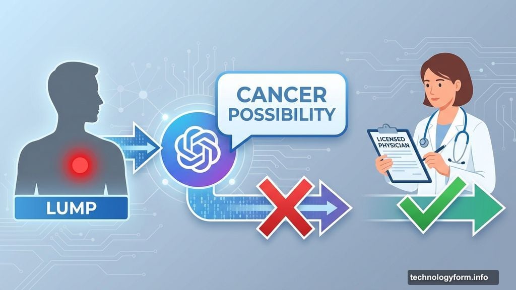 Medical symptoms require actual doctors not ChatGPT diagnosis