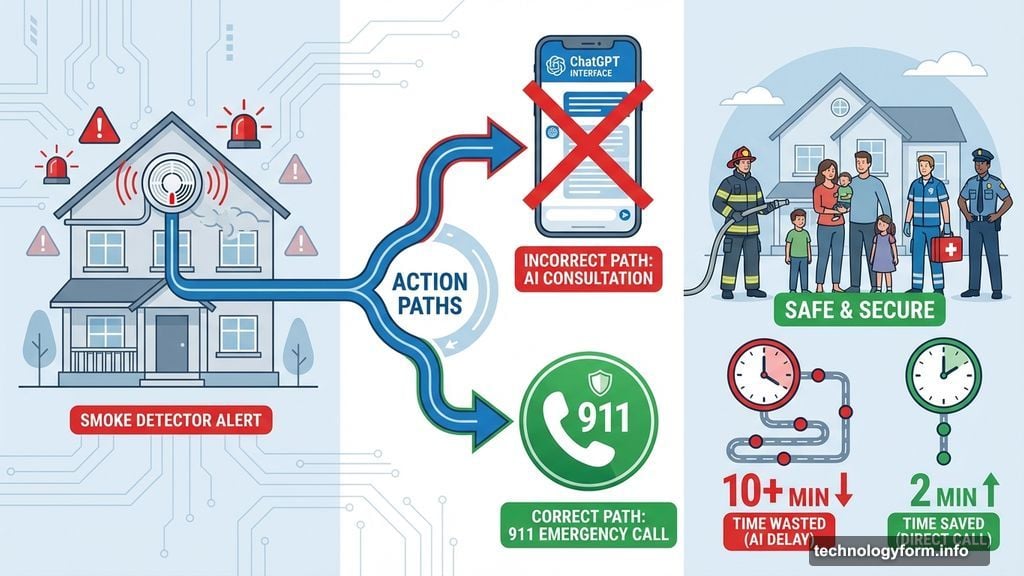 Safety emergencies need real humans not ChatGPT carbon monoxide responses