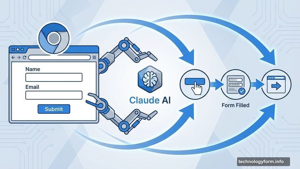 Claude plugin clicks buttons, fills forms, and navigates websites autonomously