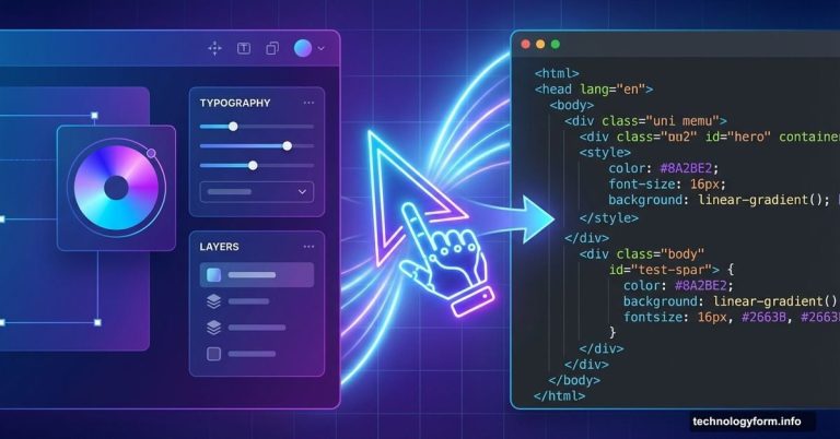 Cursor AI tool bridging design interface and code editor