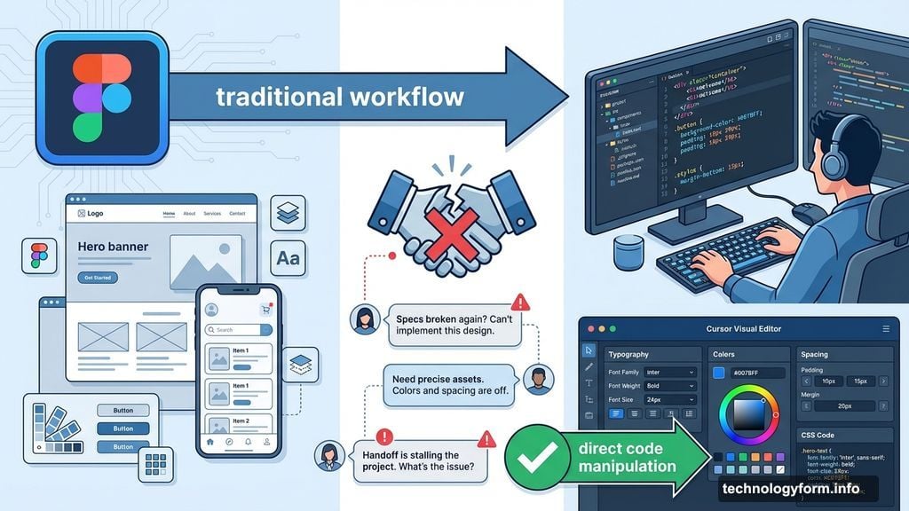 Cursor Visual Editor eliminates handoff between designers and developers