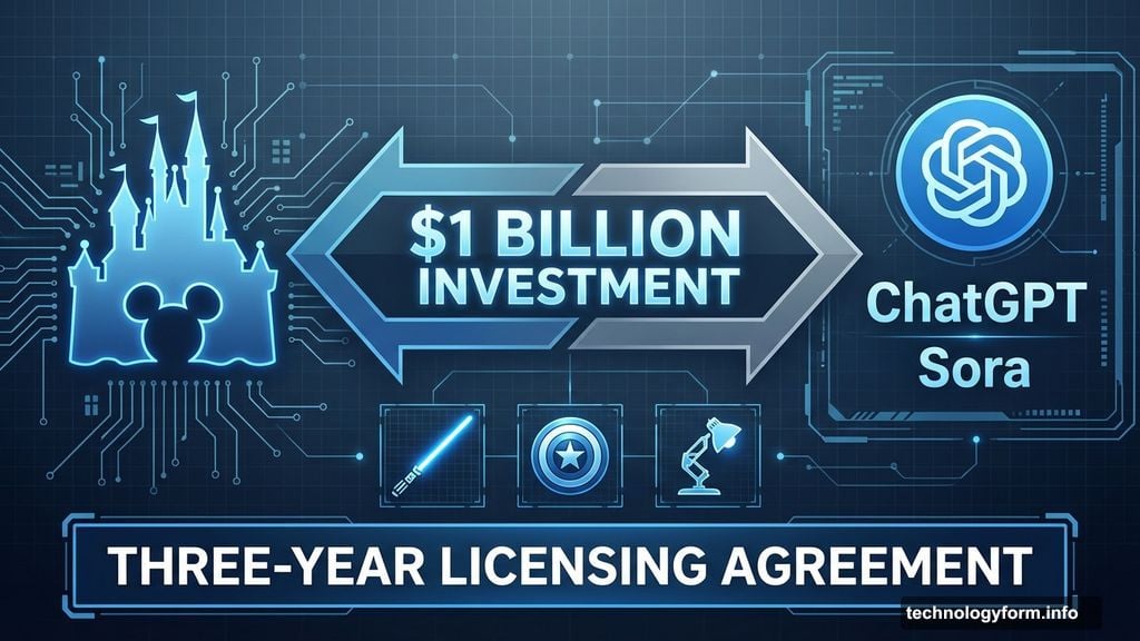 Disney invested one billion dollars in OpenAI three-year deal