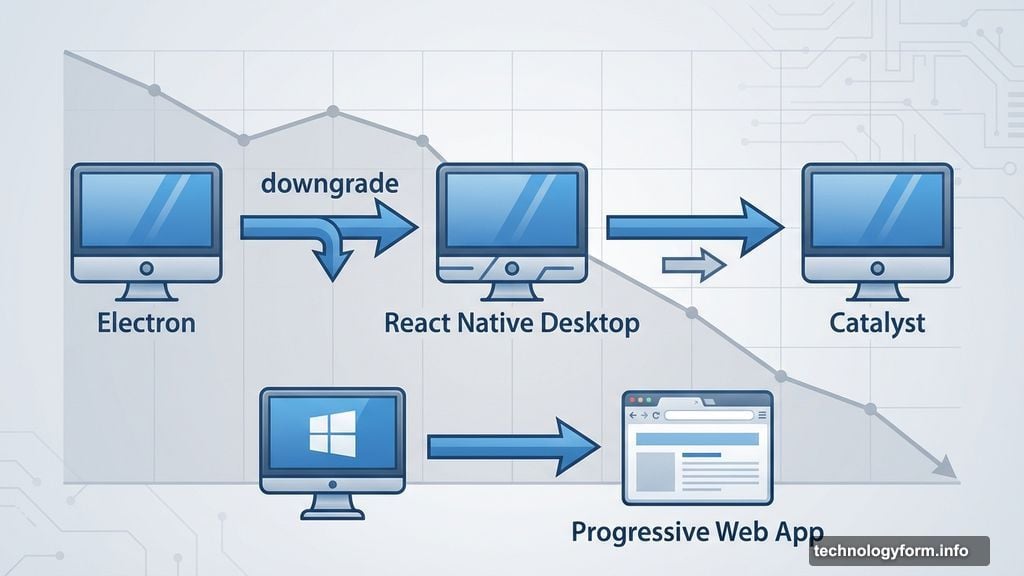 Meta downgraded Messenger desktop app through multiple technology transitions