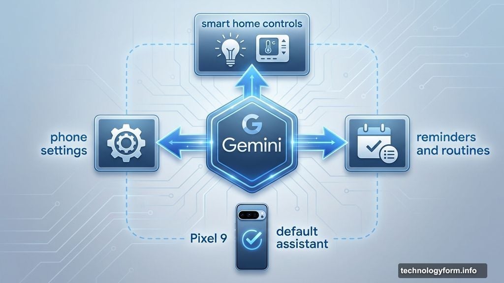 Gemini absorbs Assistant features including smart home and routine management