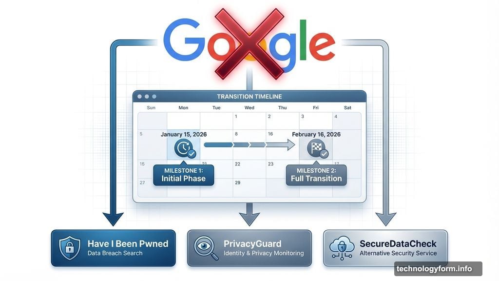 Google shuts down dark web scanner by February 2026