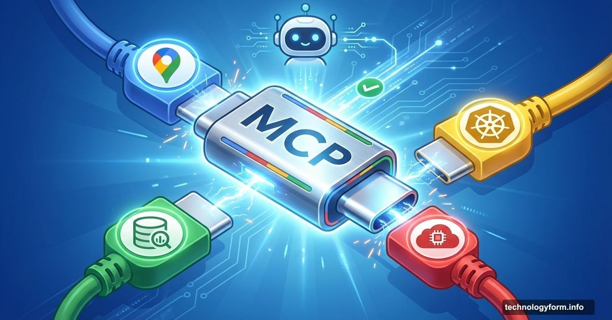 MCP connector hub linking AI agents to Google services seamlessly