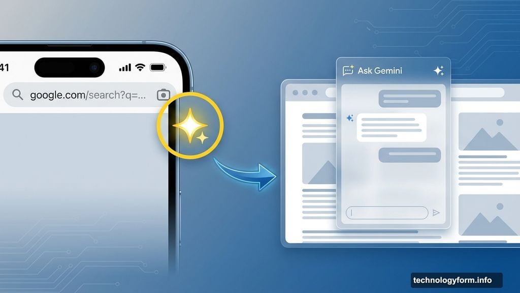 Spark icon replaced Google Lens camera spot in Chrome address bar