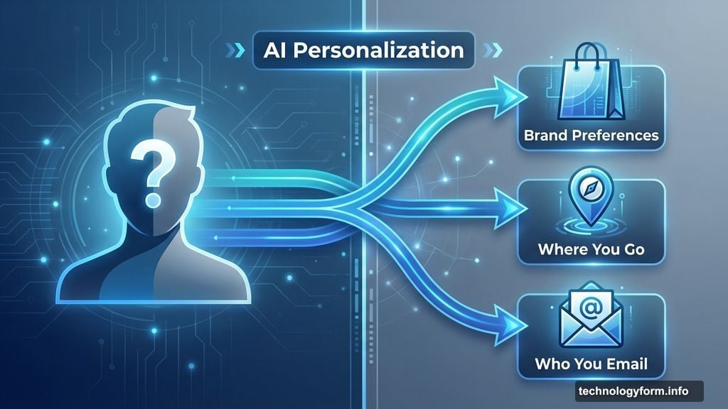 AI learns preferences location contacts to deliver personalized responses