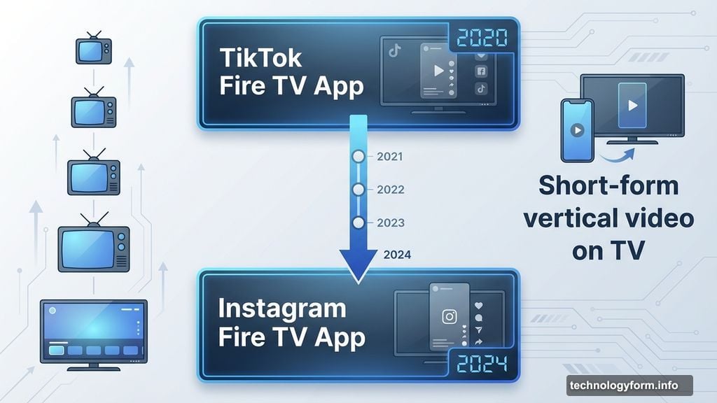 TikTok launched Fire TV app in 2020 Instagram followed four years later