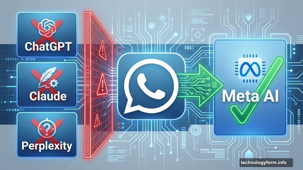 Meta blocked third-party AI chatbots while keeping Meta AI active
