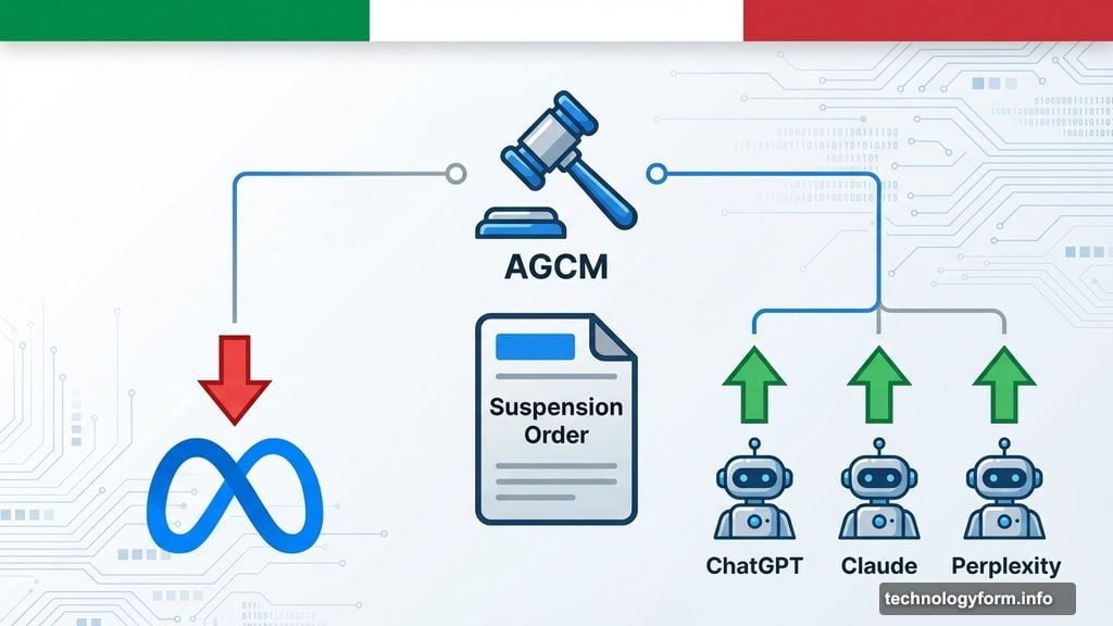 Italian Competition Authority ordered Meta to suspend third-party chatbot ban