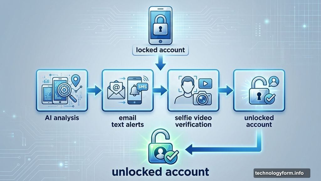 Account recovery improved with AI detection and video verification