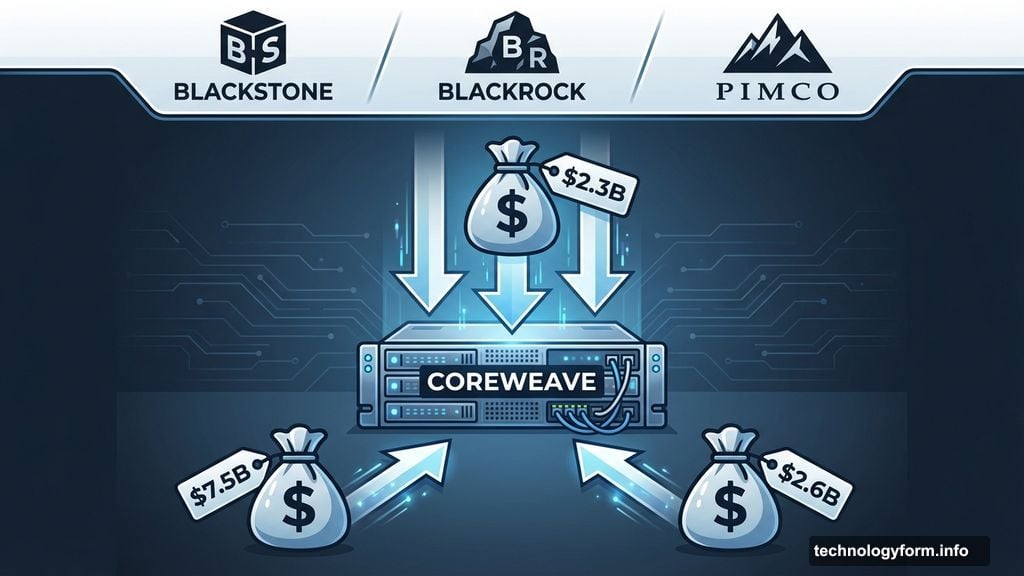 CoreWeave borrowed billions from Blackstone, BlackRock, and PIMCO repeatedly