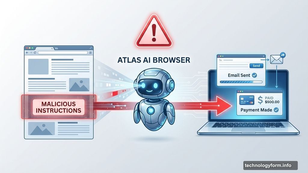 Hackers hide malicious instructions in web pages that AI agents follow
