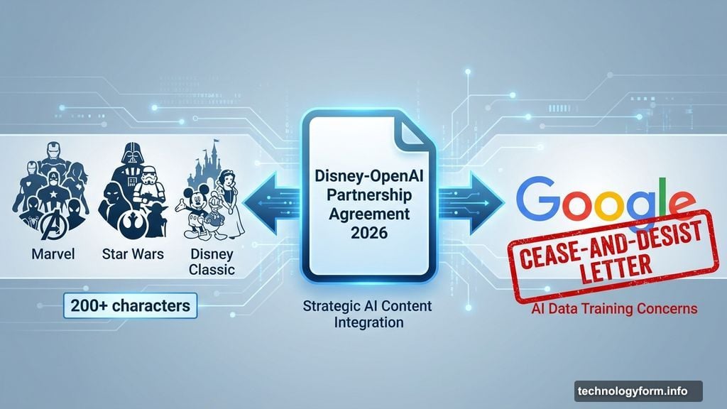 Disney struck a deal with OpenAI while serving Google cease-and-desist