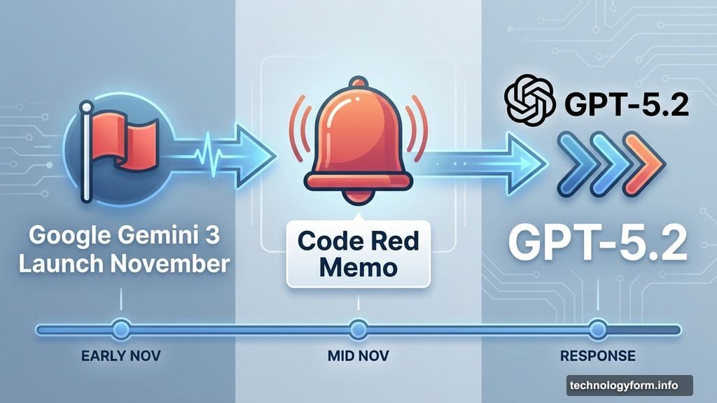 Google's Gemini 3 chatbot launched and rattled OpenAI's confidence