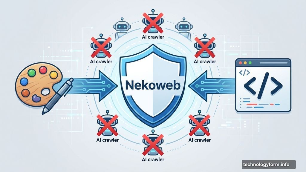 Nekoweb explicitly blocks AI crawlers from creative spaces