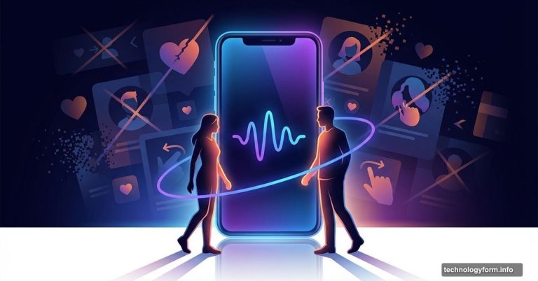 AI voice dating app connecting two people for real dates