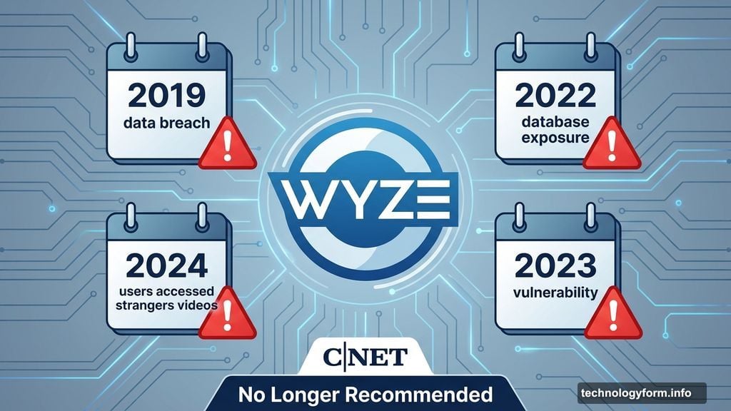 Wyze security incidents from 2019 through 2024 prompt CNET warning