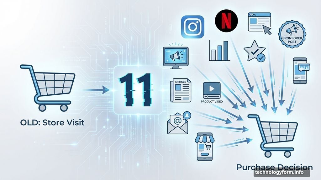 11 different touchpoints before consumers click buy on personal care