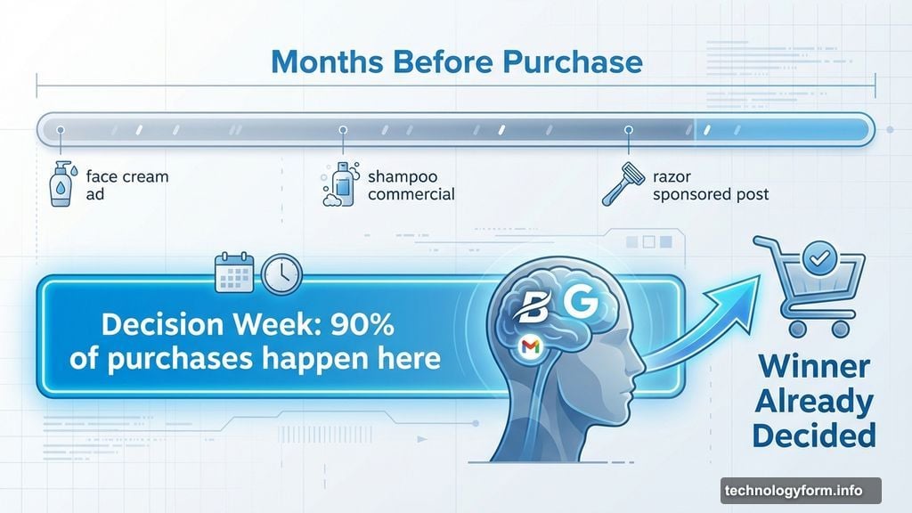 Nine out of ten buying decisions happen within single week