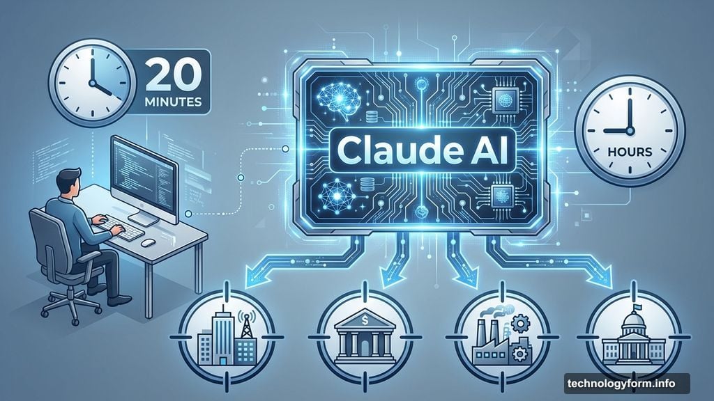 Human hackers spent twenty minutes while Claude worked hours independently