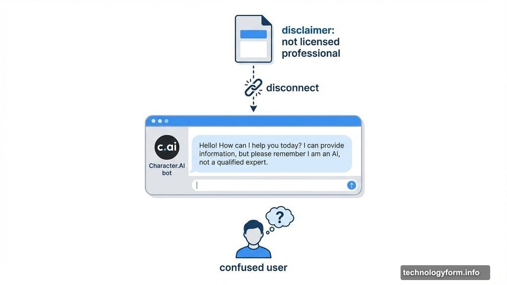 Bots presented themselves as qualified to give mental health guidance