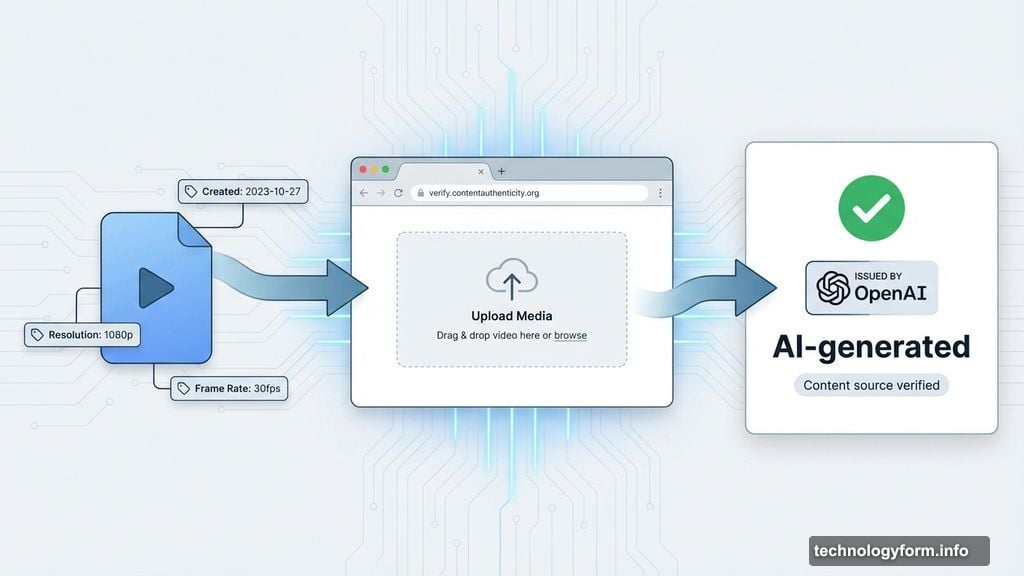 Content Authenticity Initiative verification tool checks C2PA metadata for AI origins