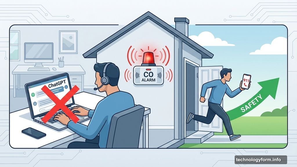 ChatGPT can't smell gas or dispatch emergency services immediately