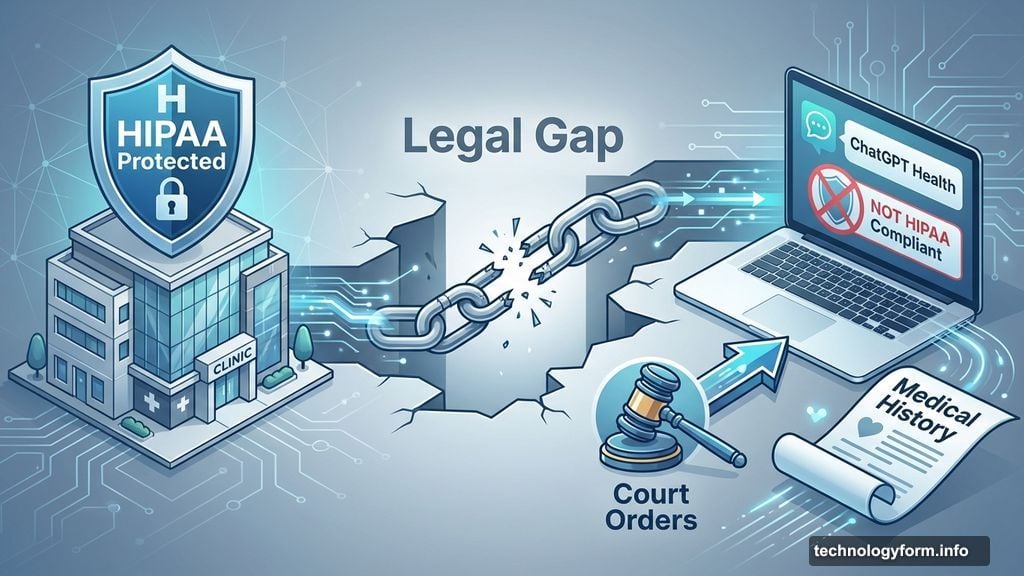 HIPAA doesn't apply to consumer health products like ChatGPT
