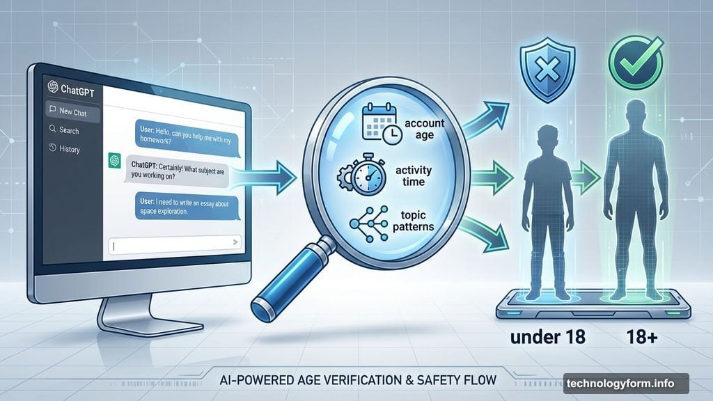 ChatGPT analyzes behavioral patterns to estimate user age categories