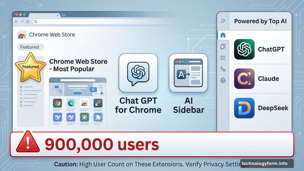 Chrome extensions with Featured badge installed by 900,000 users