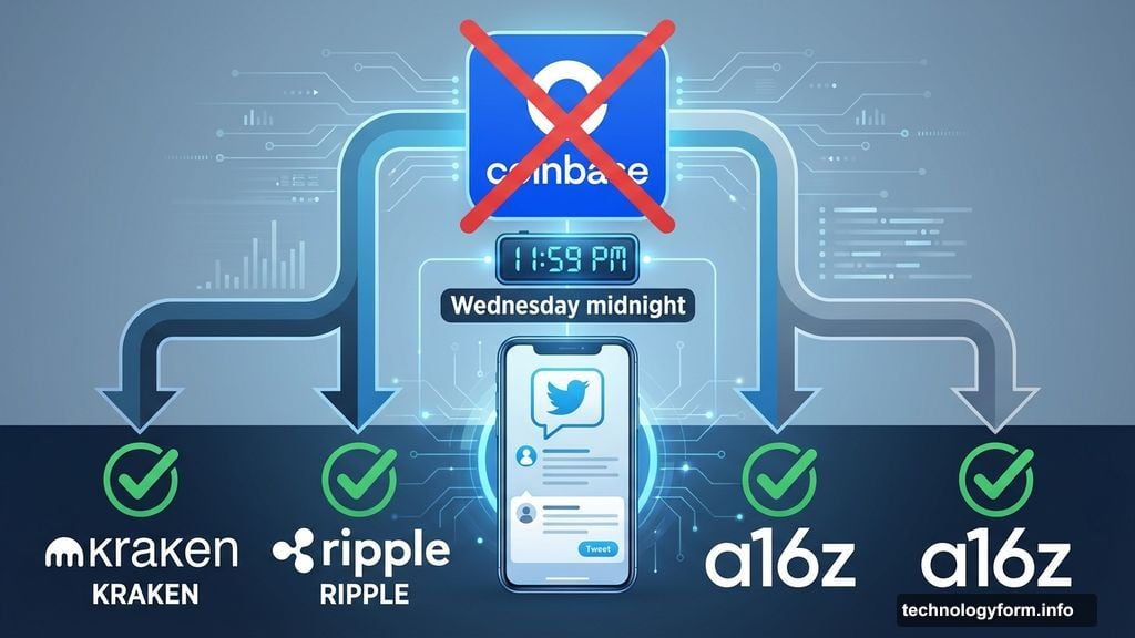 Coinbase withdrew support while competitors backed the Senate bill