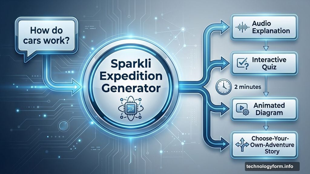 AI generates custom learning expeditions mixing quizzes games and stories