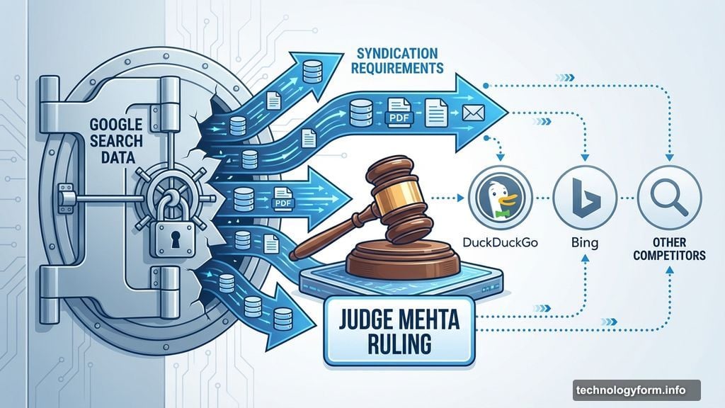 Court ordered Google to share search data with rival competitors