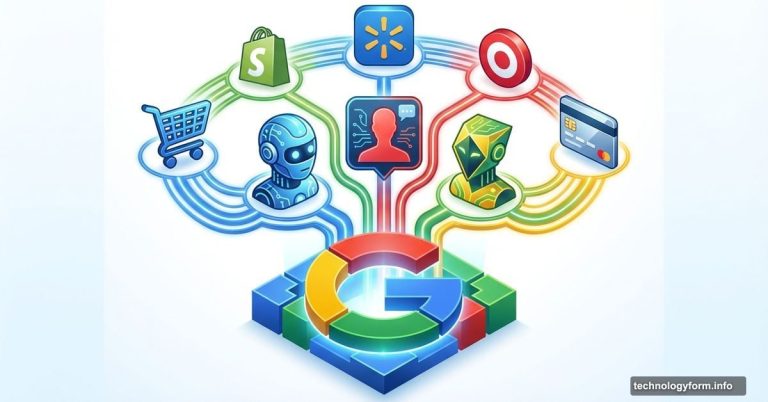 Google platform connecting AI agents to multiple retail shopping platforms