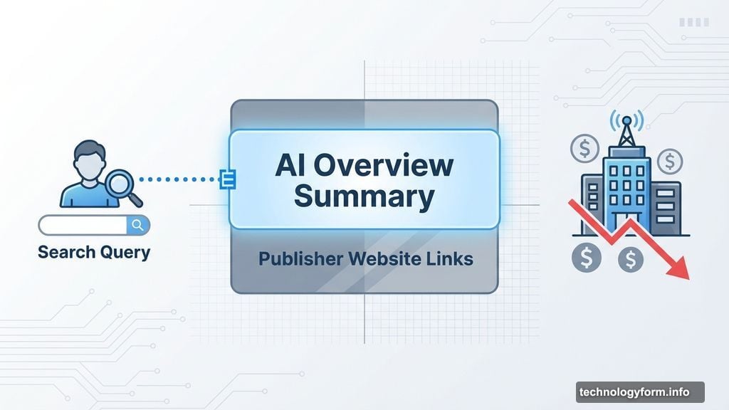 AI summaries keep users from visiting source websites cannibalizing publishers