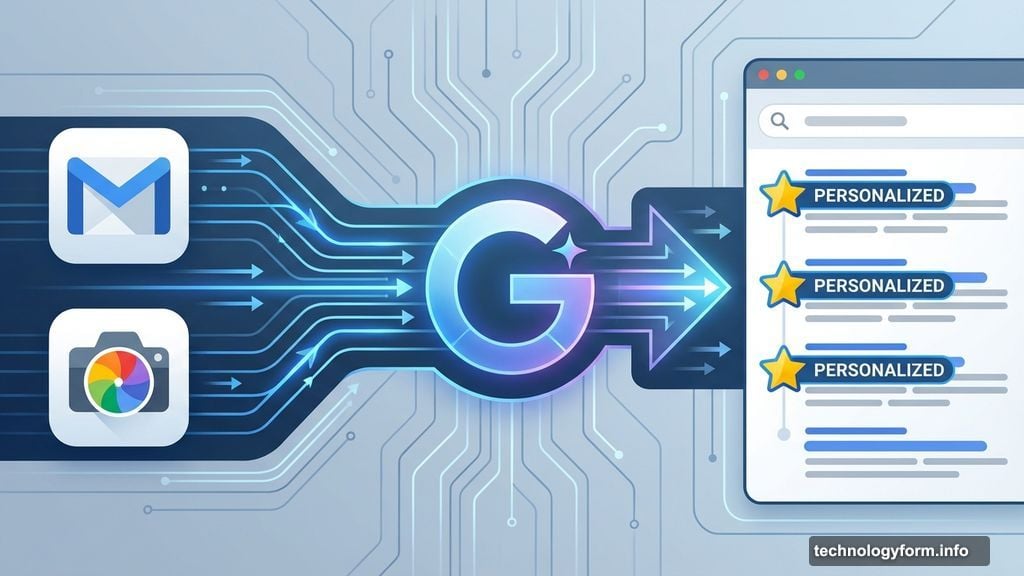 Gemini accesses Gmail and Google Photos to personalize search results