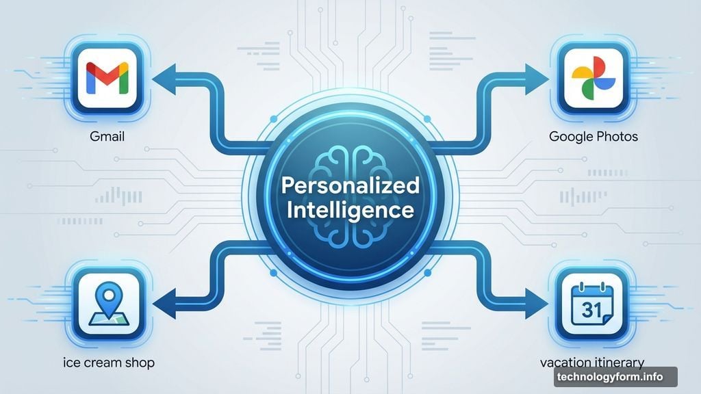 Personalized intelligence connects Google Photos and Gmail to customize results