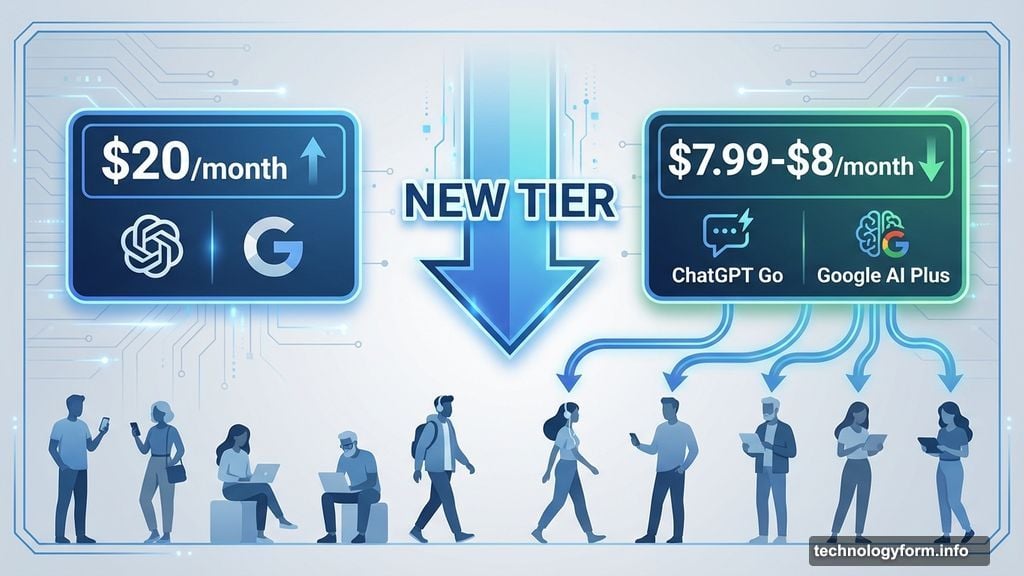 Google and OpenAI target casual AI users with budget pricing