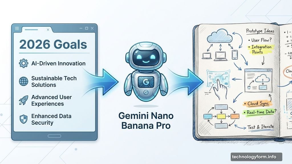 Gemini AI transforms text goals into hand-drawn vision boards