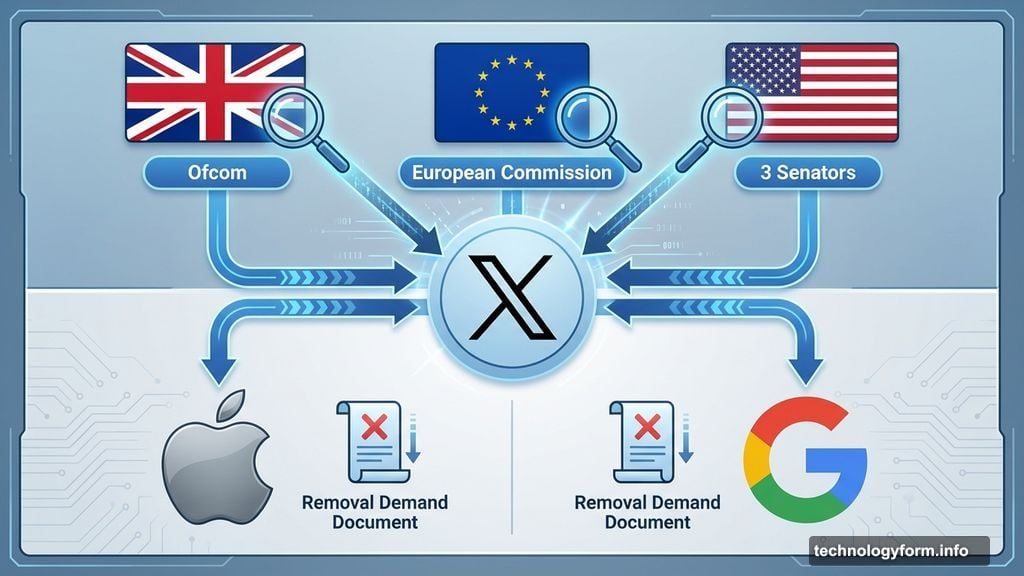 Governments across three continents investigating Grok and X platform