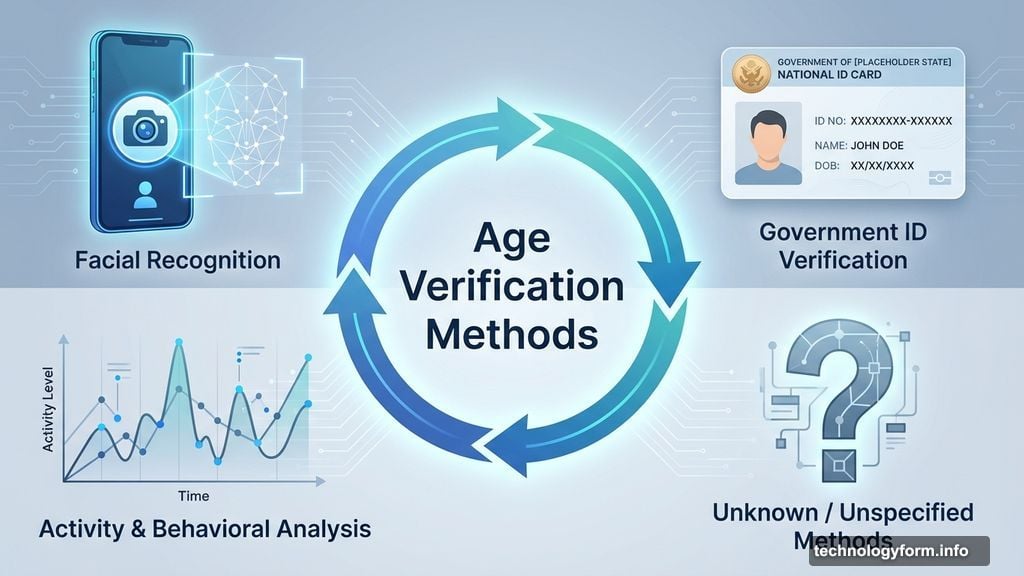 Platforms use varied age verification without consistent industry system