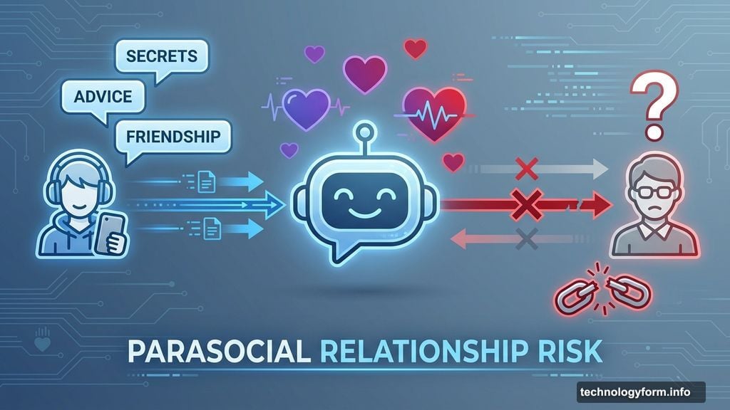 Character bots create parasocial relationships with emotional attachments from teens