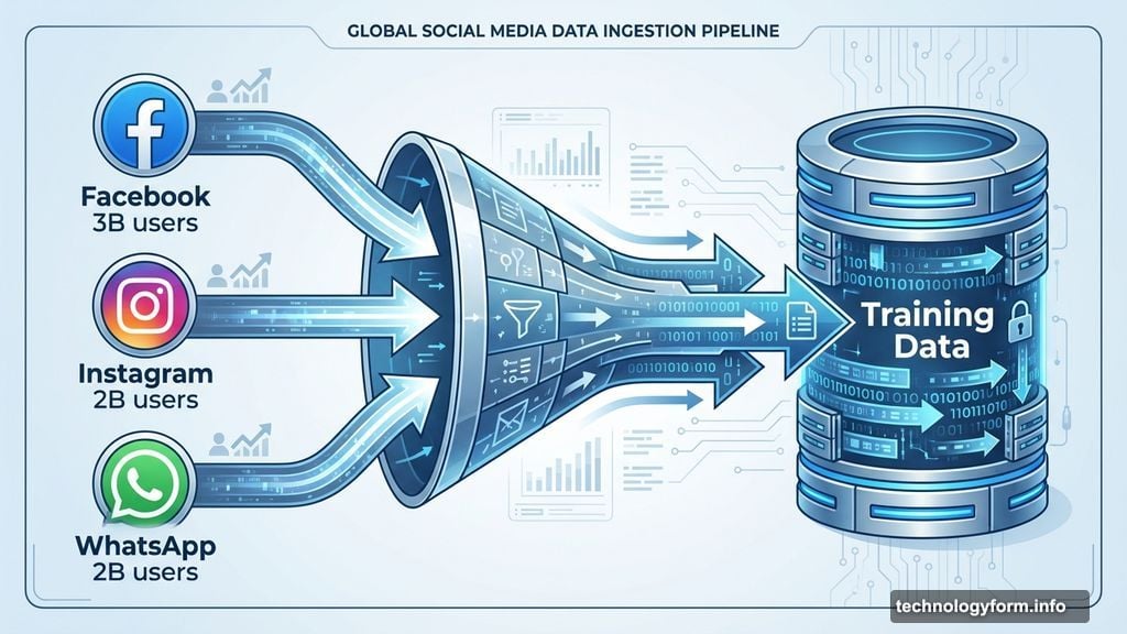 Meta owns three largest social platforms collecting billions of users data