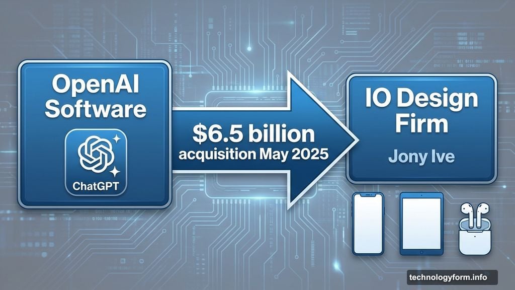 OpenAI acquired IO design firm for 6.5 billion dollars