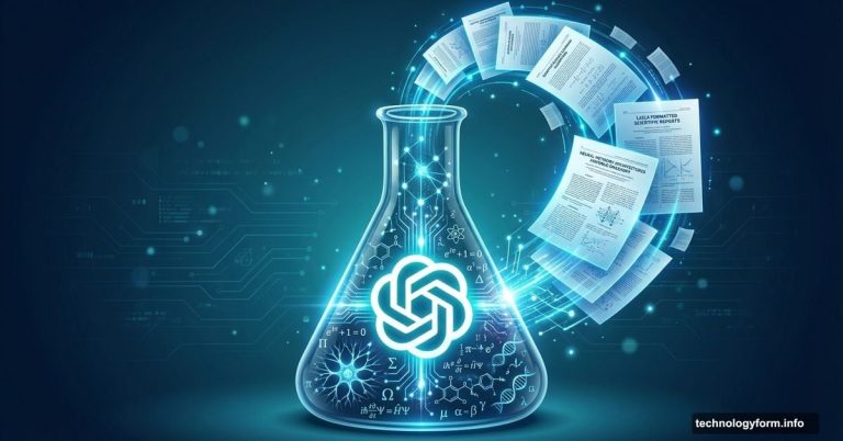 OpenAI beaker transforming scientific research with AI-powered writing tools